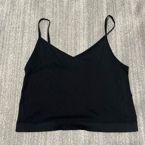 SO Black Crop Top